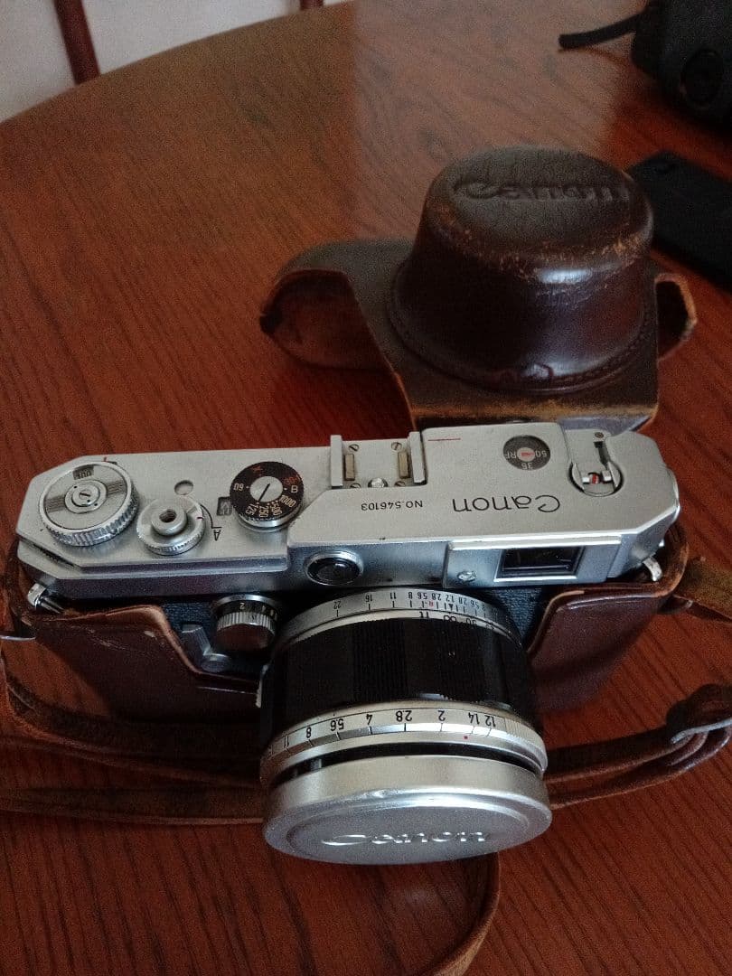 Canon Model VT deluxe 50mm f1.2 レンズ ケース付