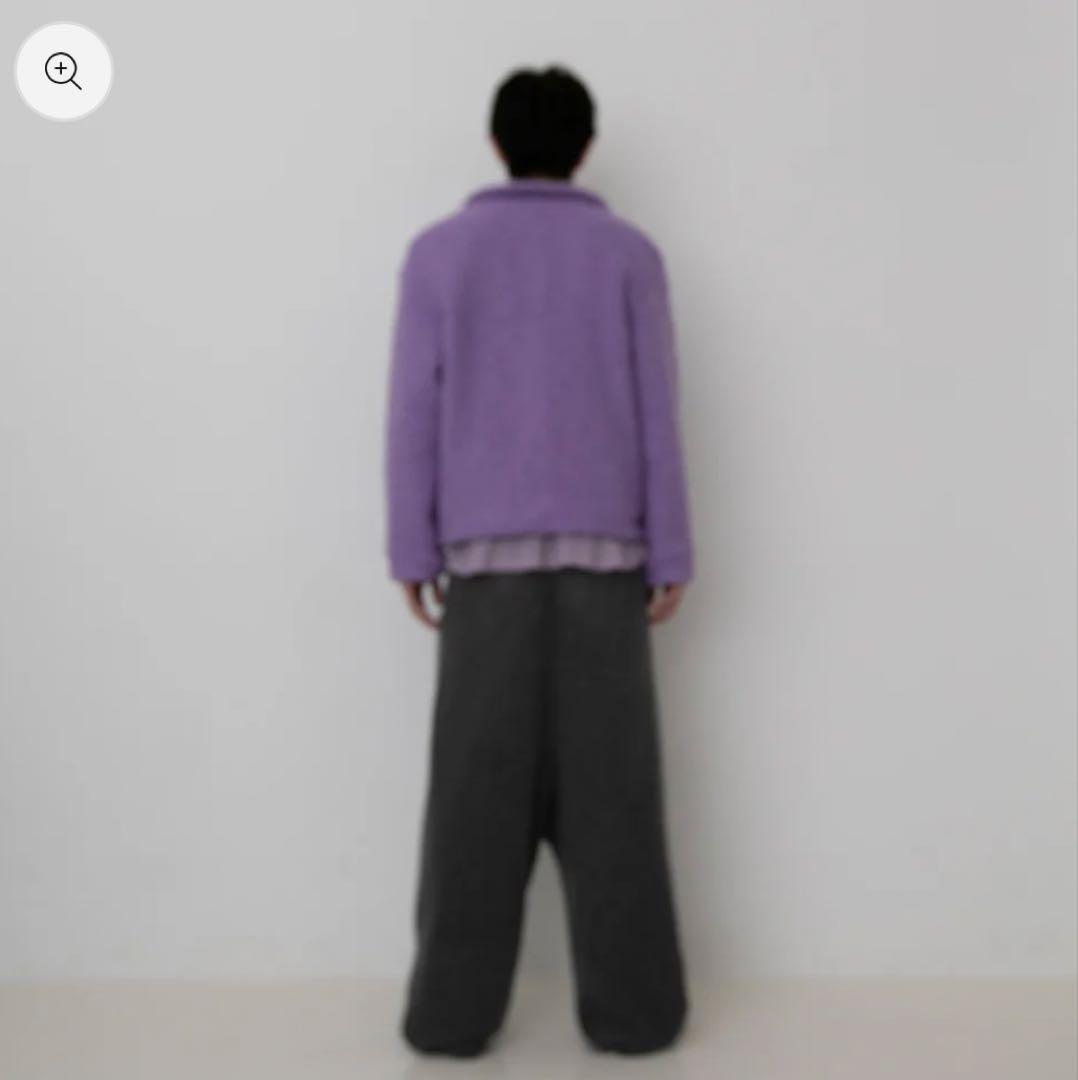 sunset 傑　MOSSA WOOL WIDE SAROUEL SLACKS