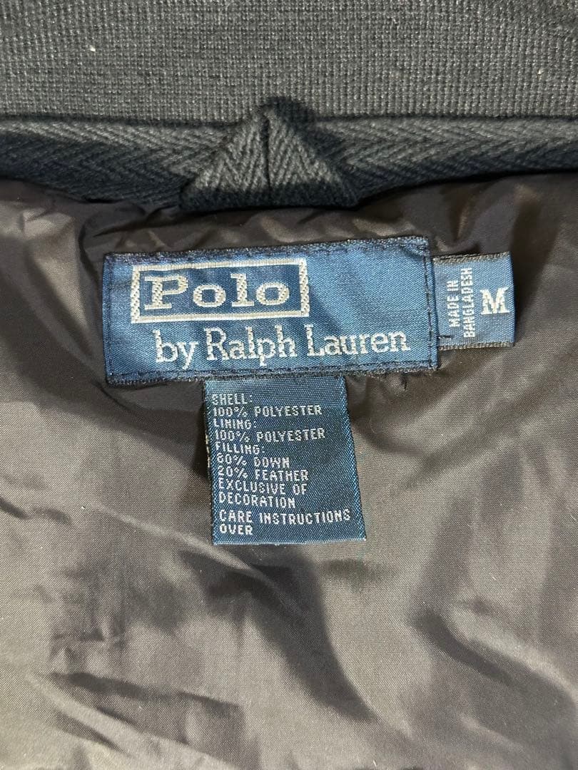 美品90s Polo By Ralph Lauren ダウンベスト フェザー混