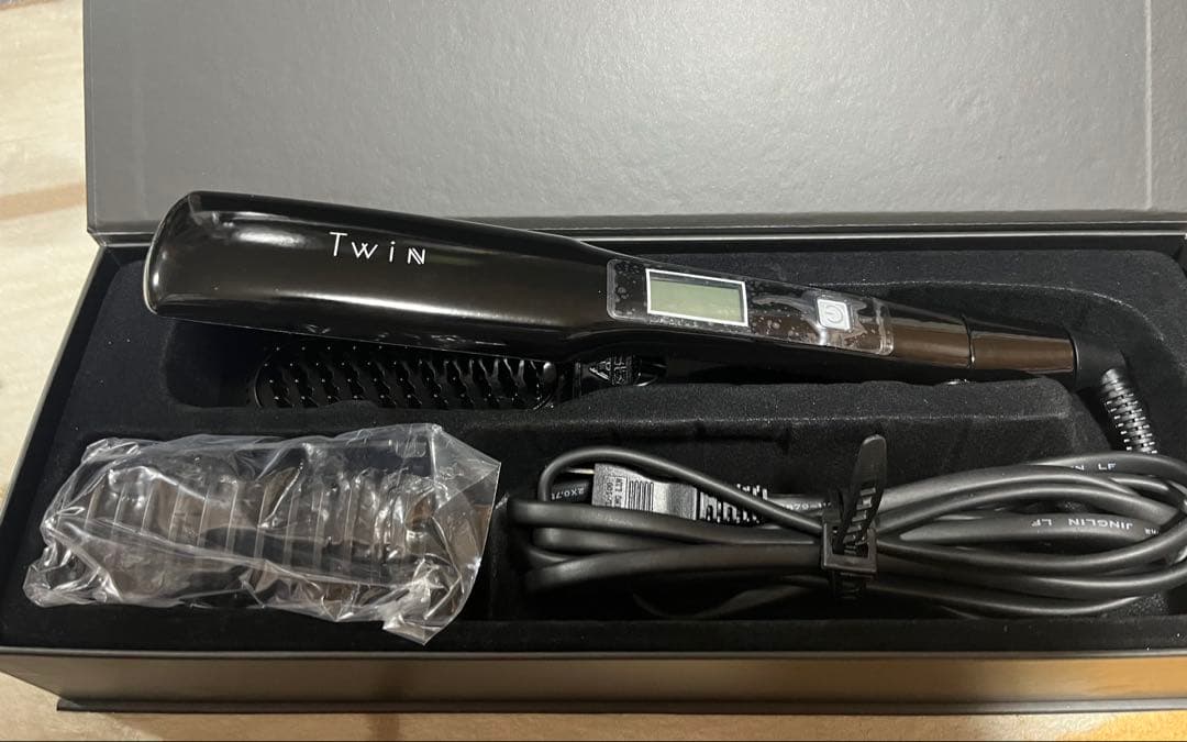 Twin ヘアアイロン ブラック