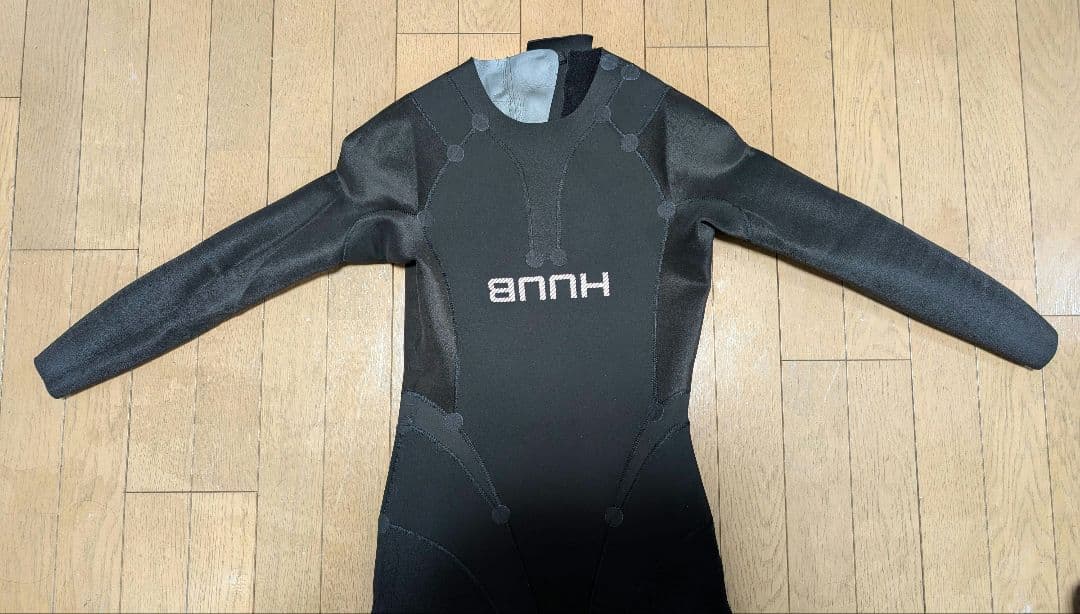 美品 HUUB ウェットスーツ トライアスロン メンズ MLサイズ リペア跡あり