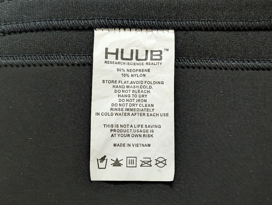 美品 HUUB ウェットスーツ トライアスロン メンズ MLサイズ リペア跡あり