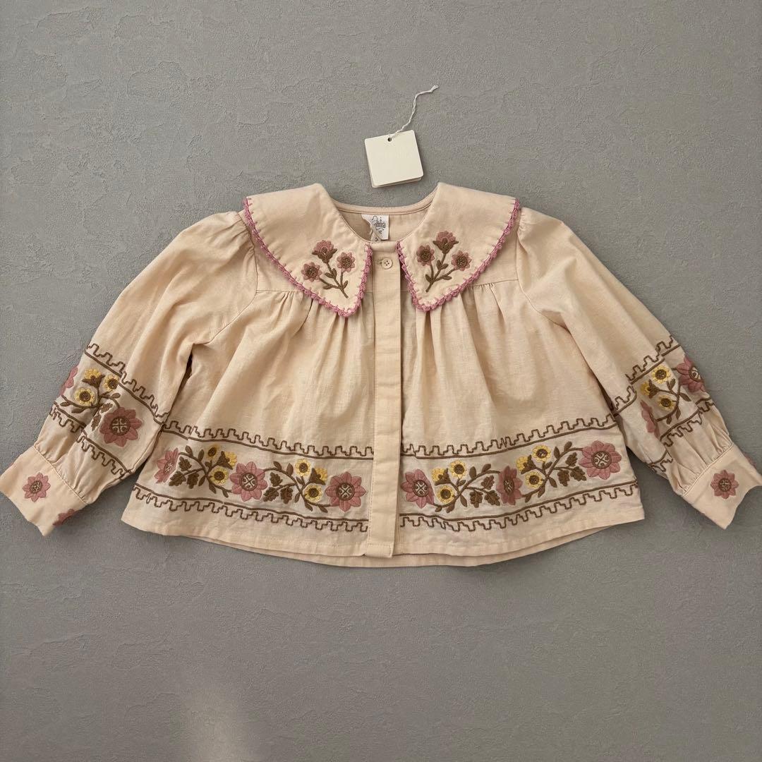 トップス Carlotta Embroidered Blouse / 3-5y