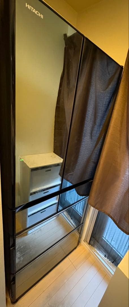 引き取りのみ明日中　HITACHI 517L 6ドア冷蔵庫 R-X5200E-X