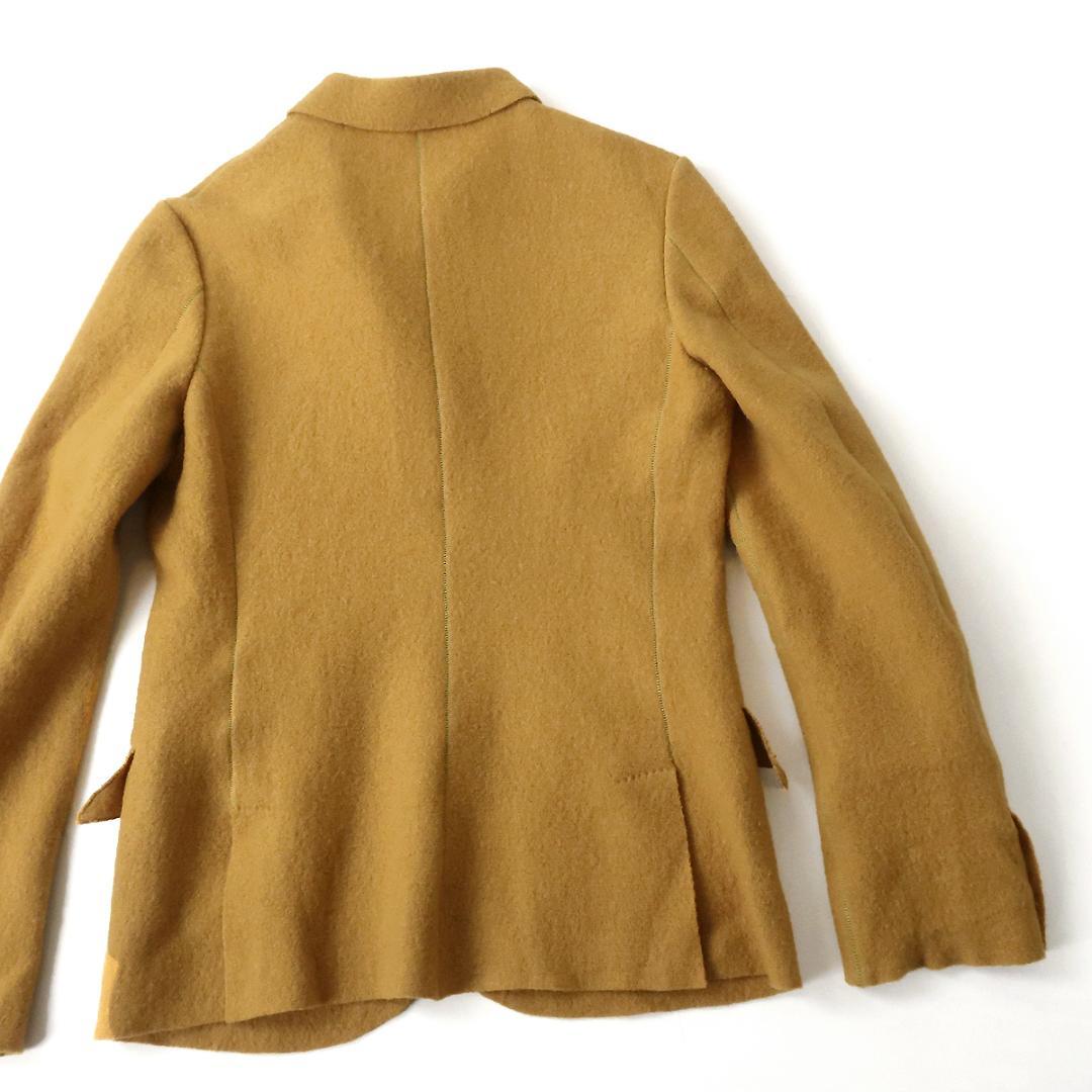 イタリア製 STUDIO YPSILON ウールメルトンジャケット