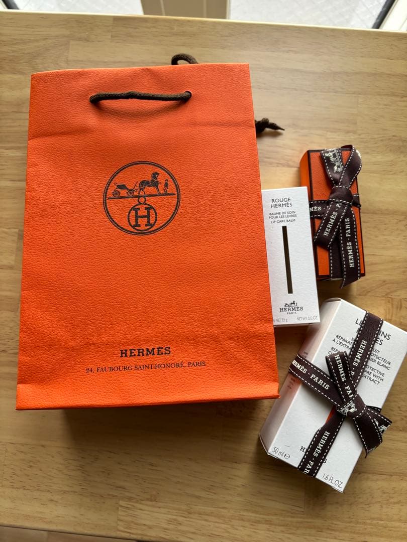 HERMES リップバーム&ハンドクリーム