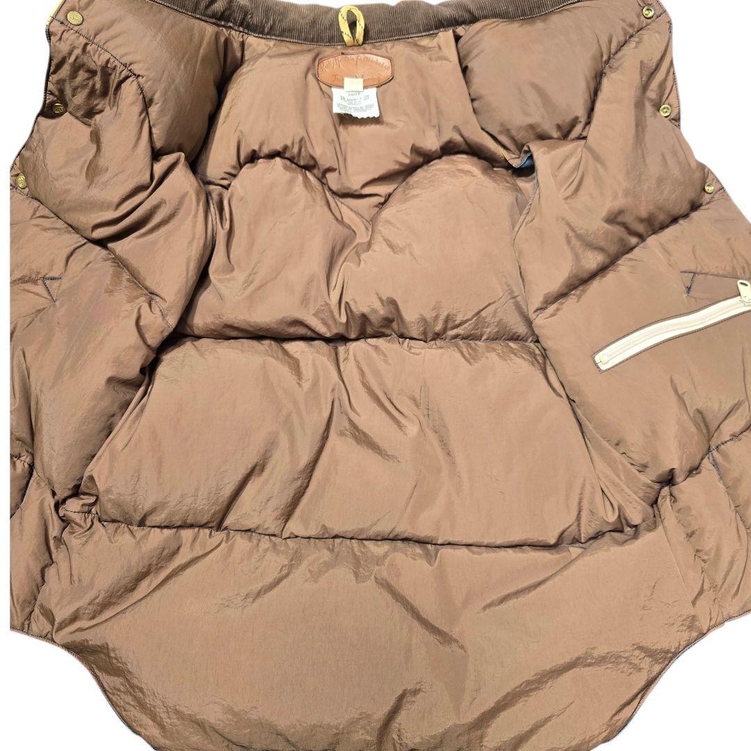 ロッキーマウンテンフェザーベッド ダウンベスト デニム 40