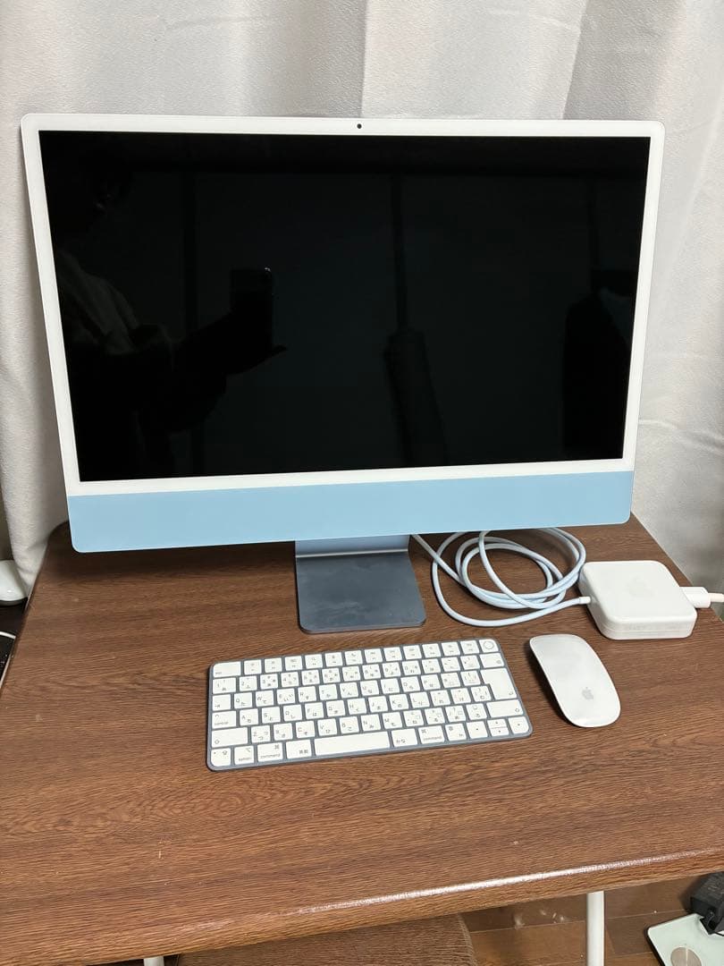 Apple iMac 24インチ (2021) ブルー【26まで値下げ】