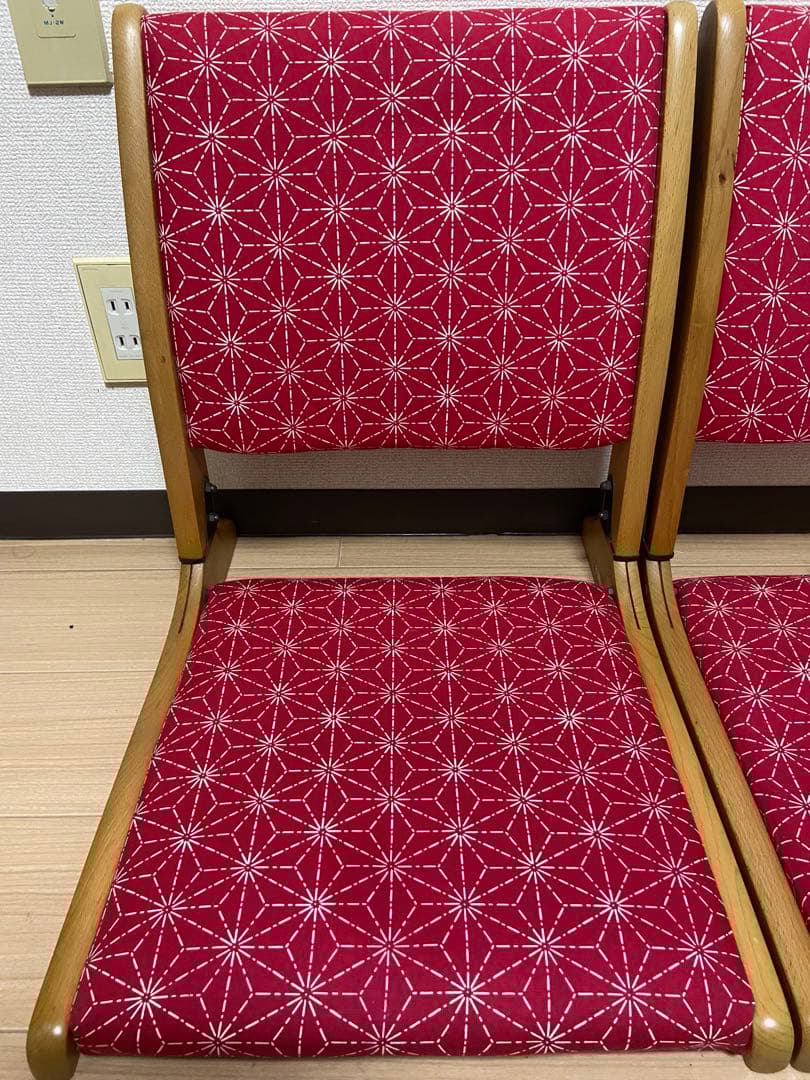 3点セット　光製作所 座椅子 3点 おまとめ 赤　緑