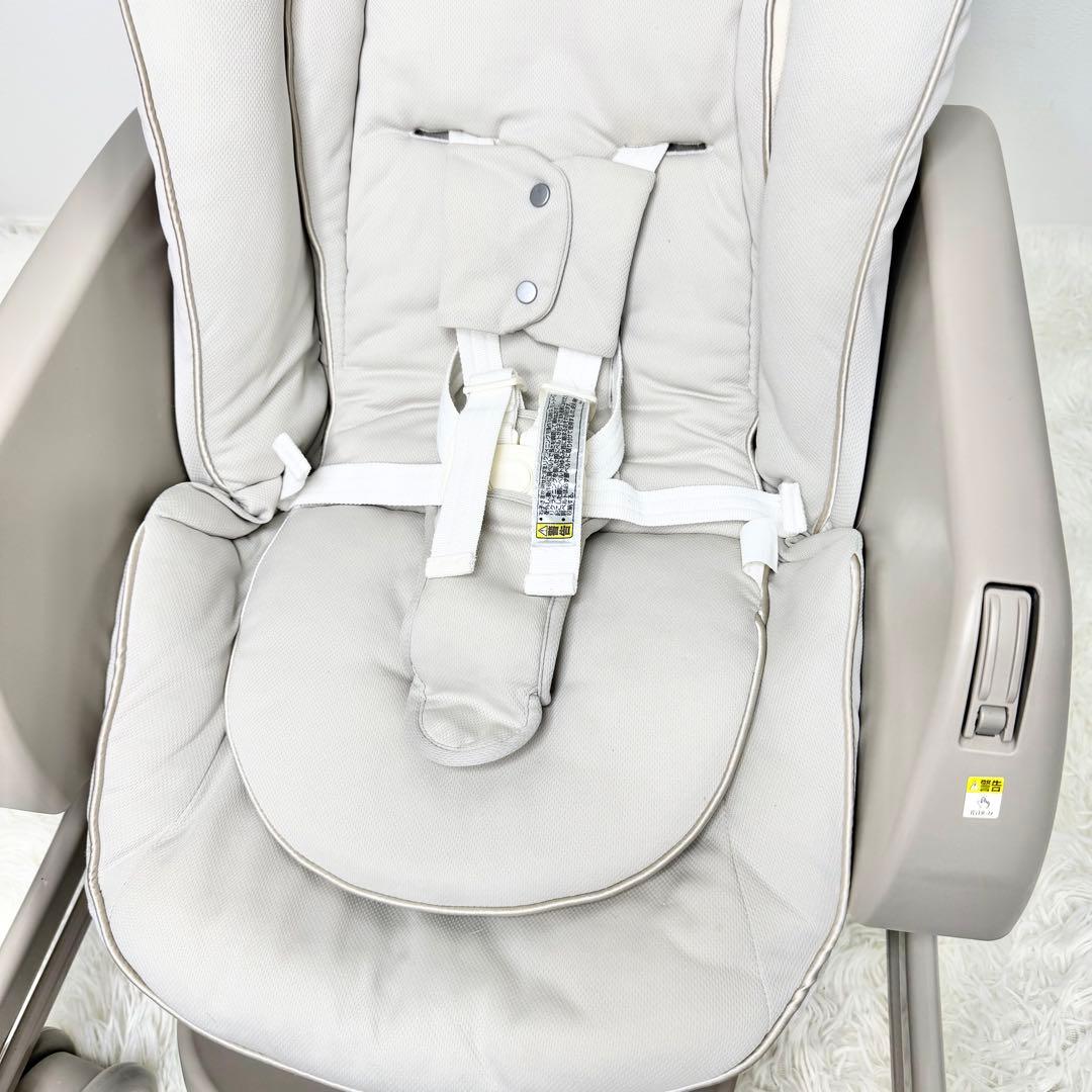 極美品 Aprica ユラリズム スマートプレミアム ウィズラブ ハイローチェア