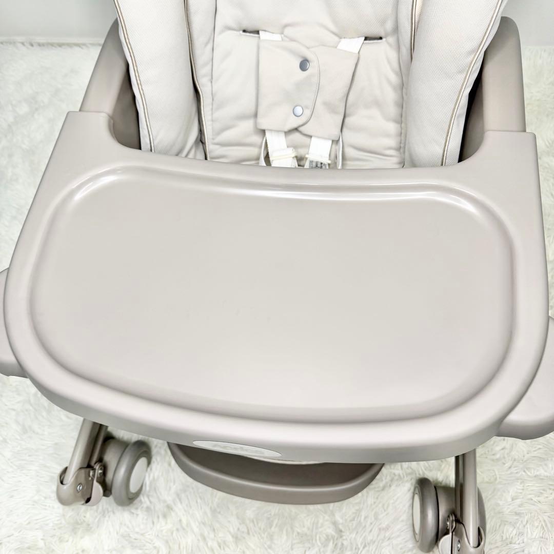 極美品 Aprica ユラリズム スマートプレミアム ウィズラブ ハイローチェア