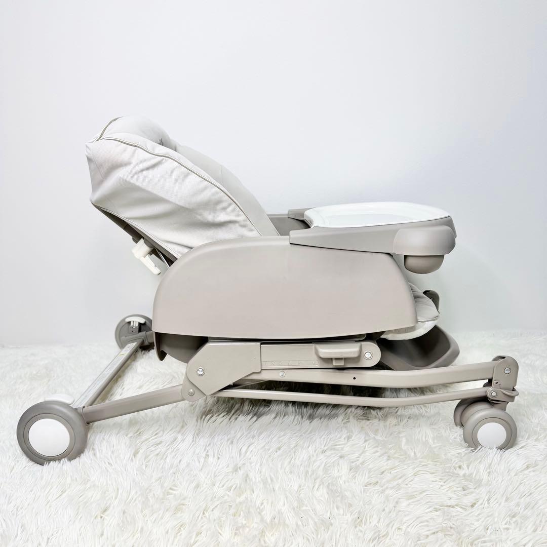 極美品 Aprica ユラリズム スマートプレミアム ウィズラブ ハイローチェア