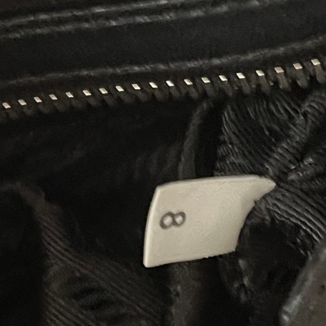 PRADA ビジネスバッグ　ギャザー キルティング　ブラック　三角プレート