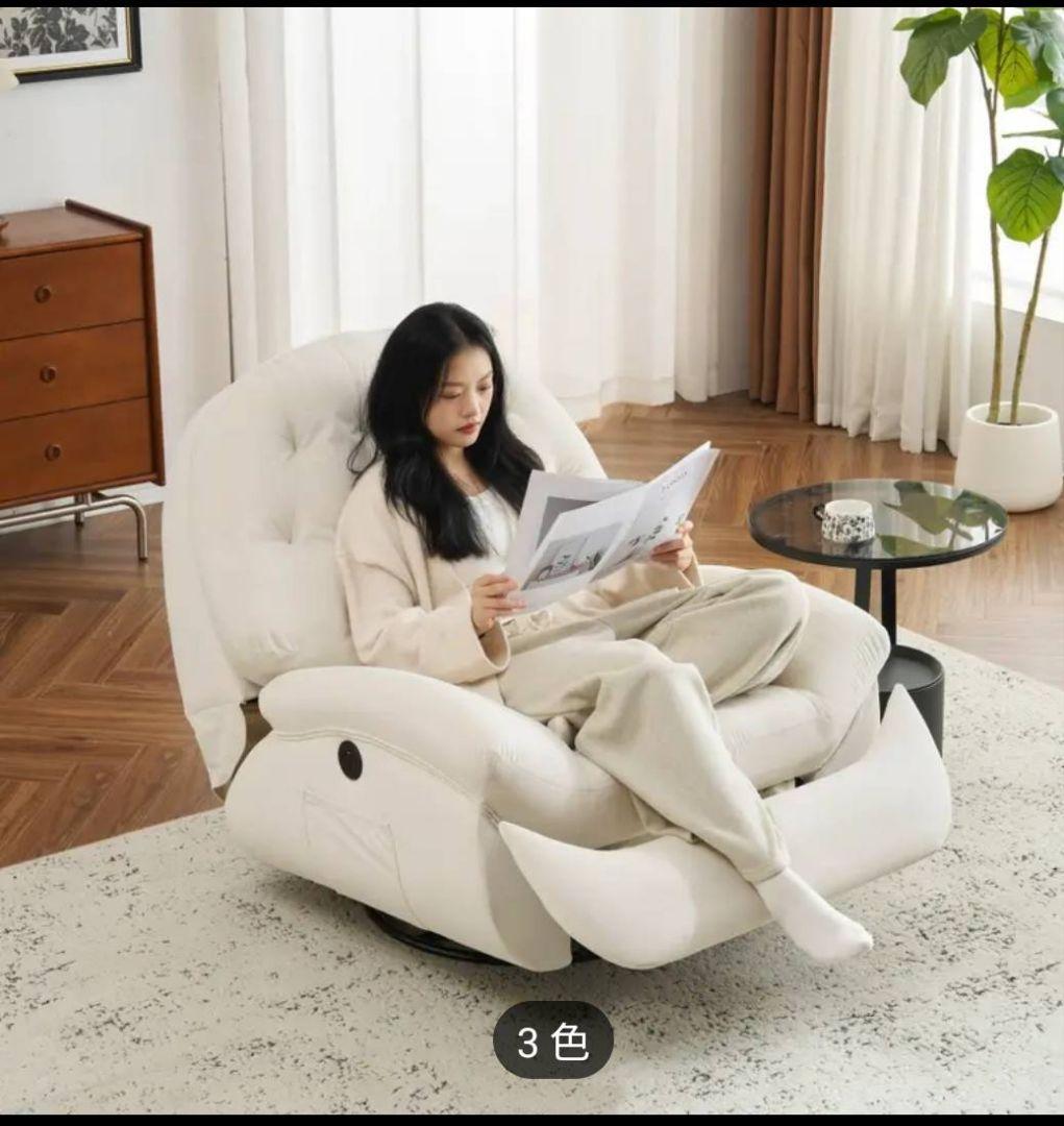 タ*ジ様 【引取希望】グレー　電動リクライニングソファー