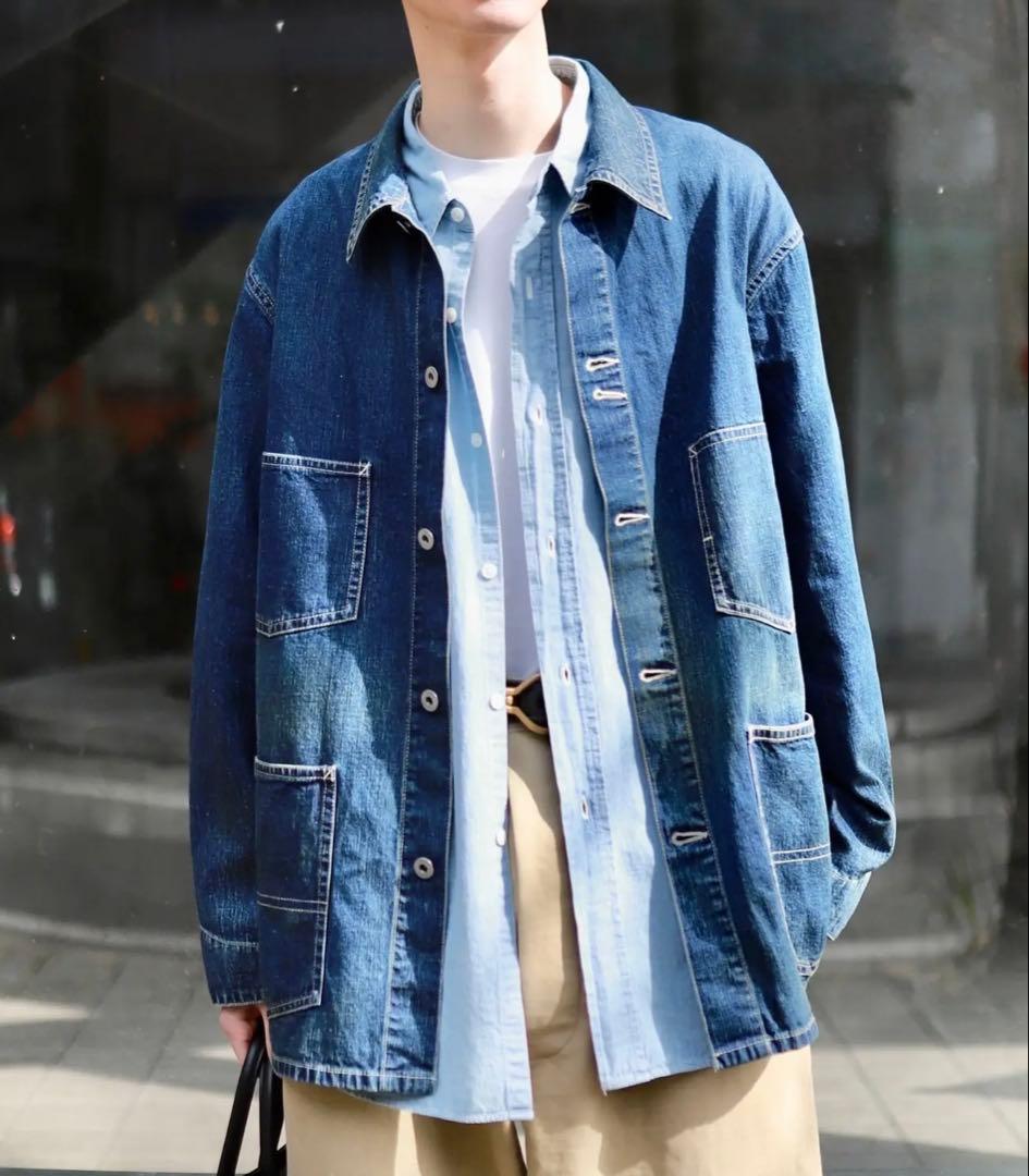 a.presse denim coverall デニムカバーオール アプレッセ