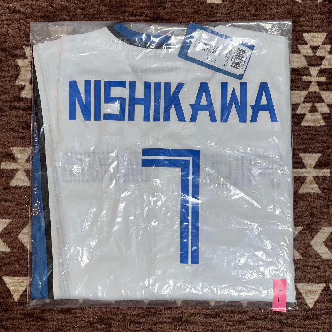 北海道日本ハムファイターズ 西川遥輝 レプリカユニフォーム(ホーム・Lサイズ)