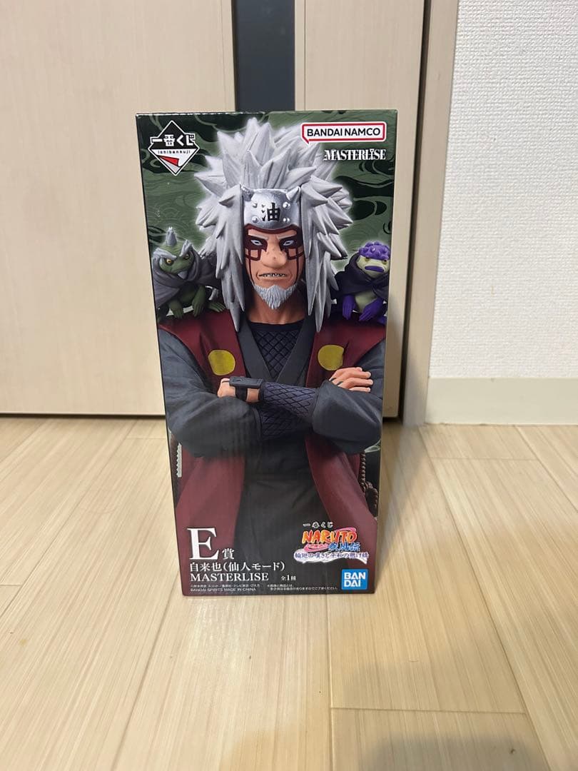 (新品・未開封)一番くじNARUTO 輪廻の嘆きと平和の懸け橋E賞　自来也