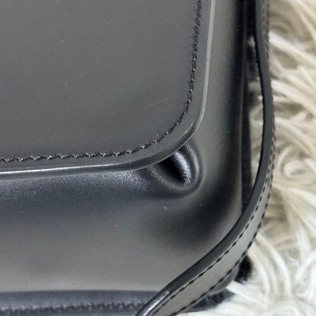 未使用級✨Longchamp ロンシャン ボックストロット　ブラック　レザー