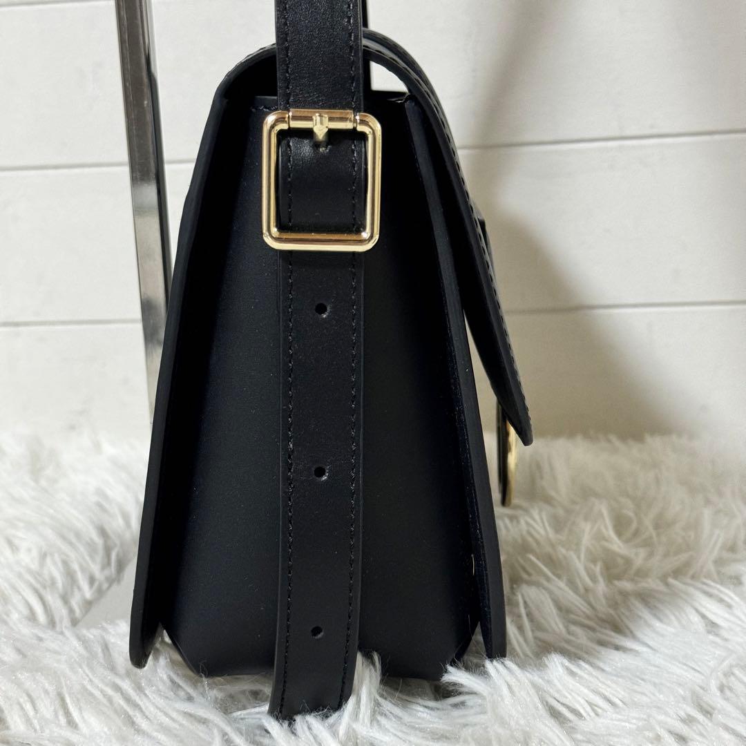 未使用級✨Longchamp ロンシャン ボックストロット　ブラック　レザー