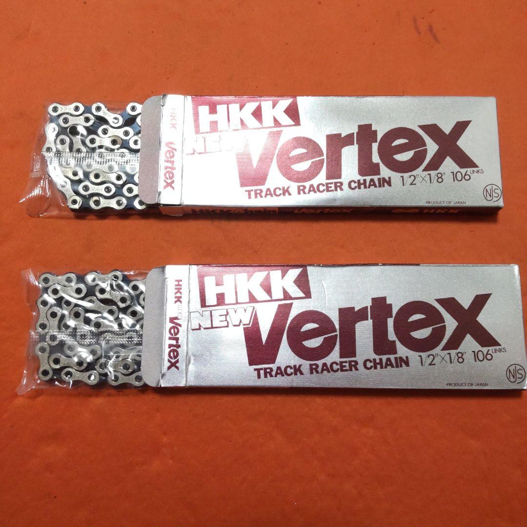 HKK NEW Vertex トラックレーサーチェーン 2本セット