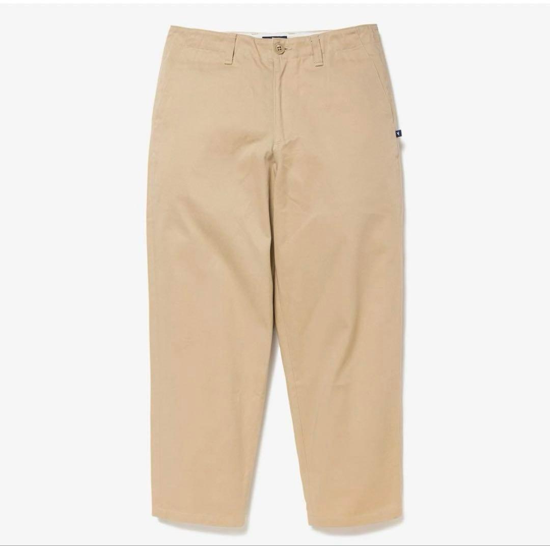 パンツ DESCENDANT ORGANIC COTTON TWILL TROUSERS