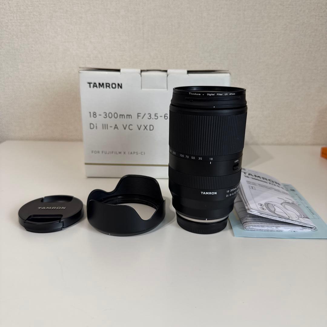 TAMRON18-300mmF3.5-6.3 FUJIFILMXマウント用レンズ