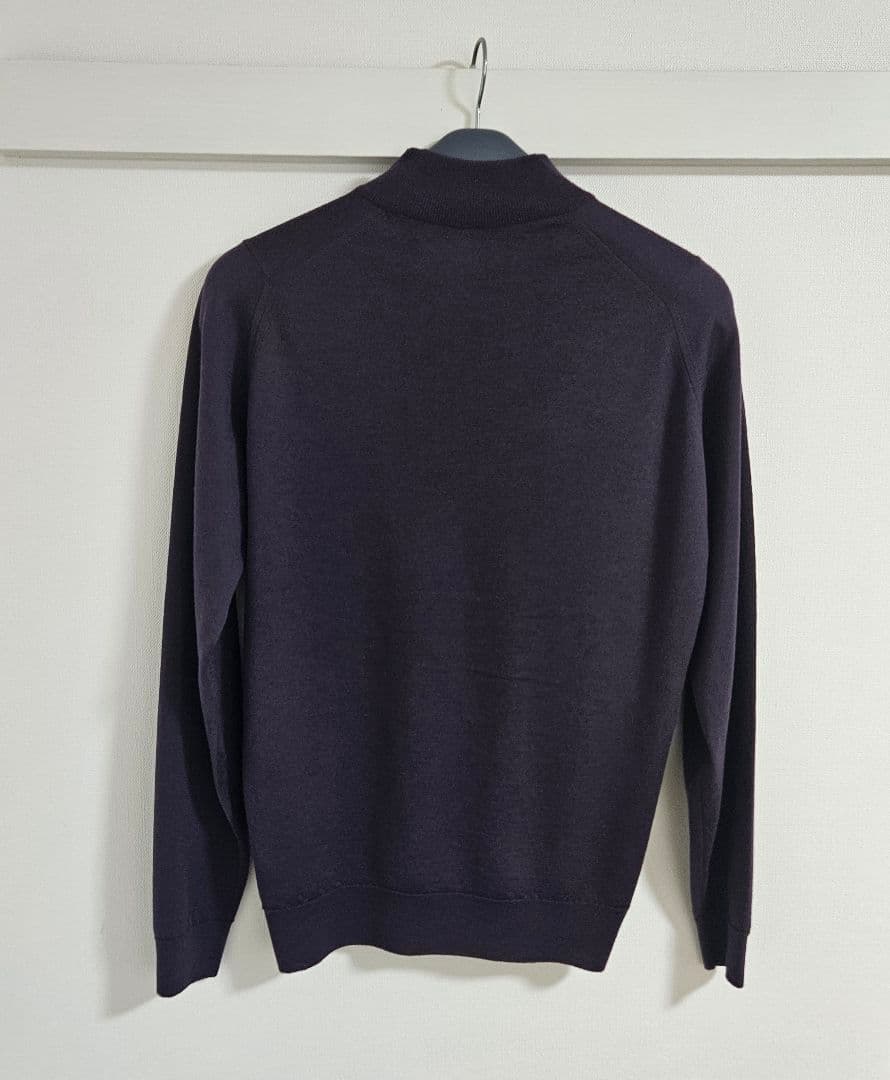 JOHN SMEDLEY モックネック HARCOURT ハイネック