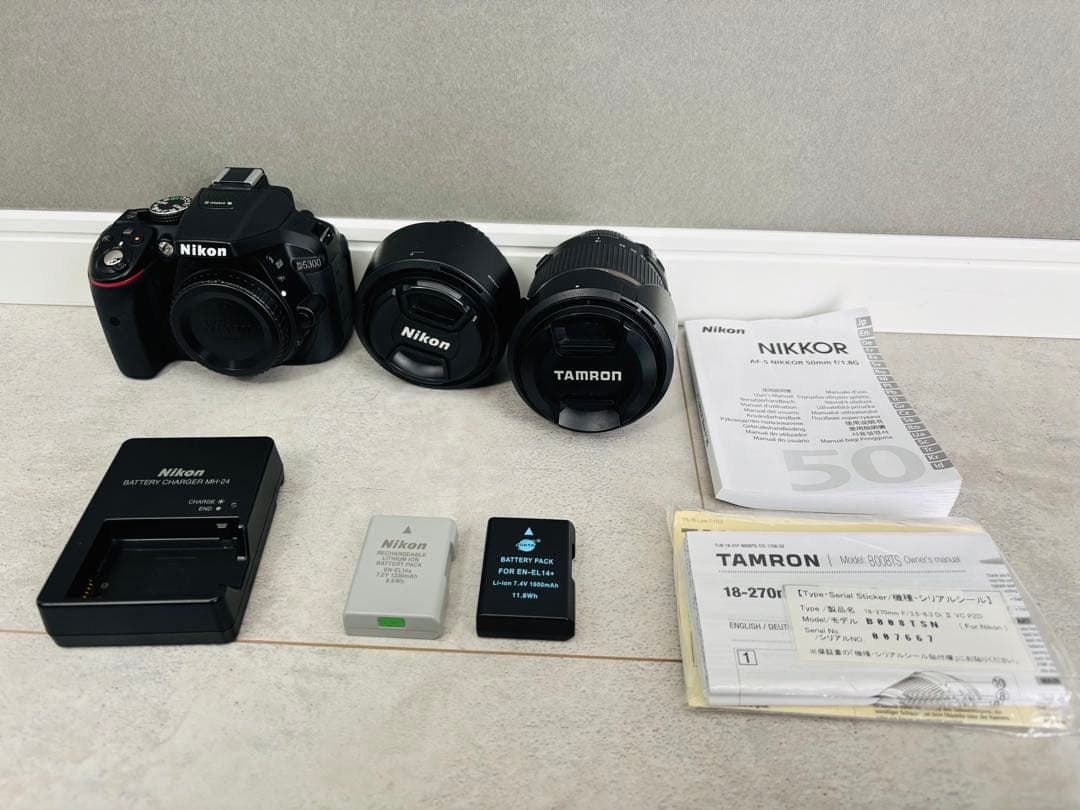 Nikon D5300 レンズ2本セット