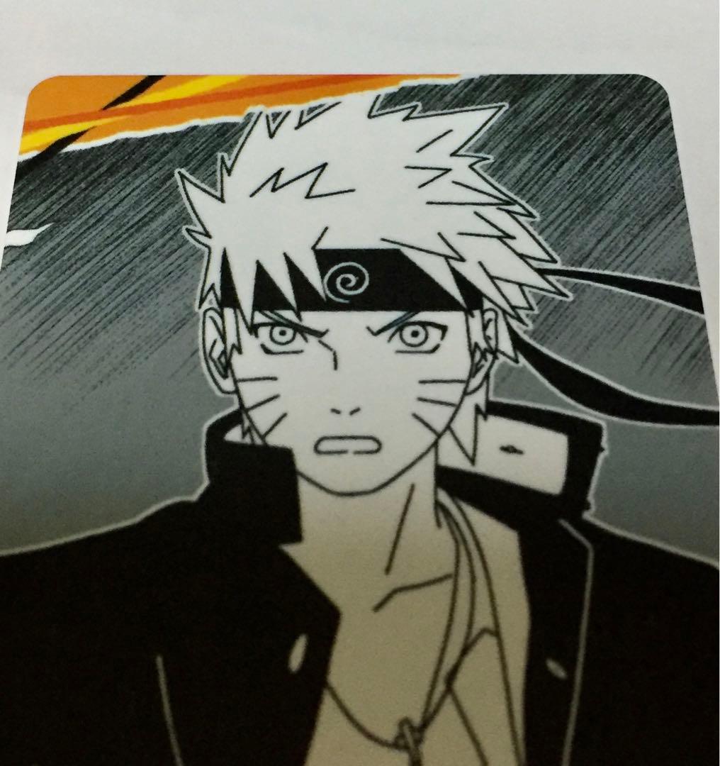 NARUTO ナルト疾風伝　カードグミ　木ノ葉学園うずまきナルト