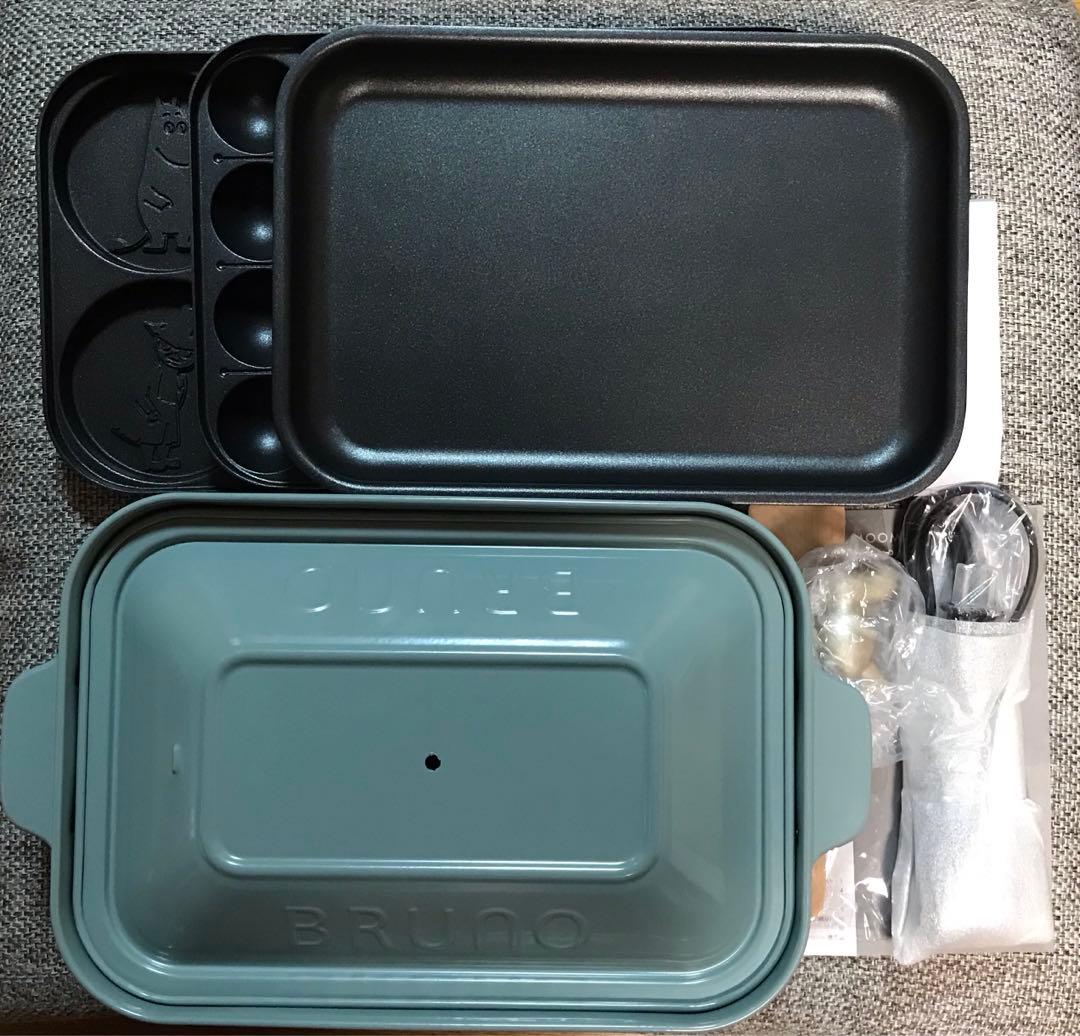 BRUNO ホットプレート　ムーミン　グリルプレート