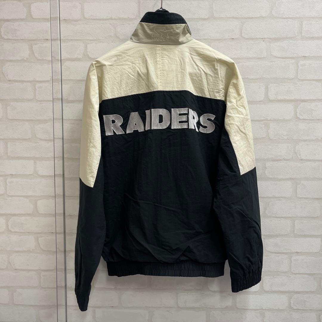値下げ 90s レイダース RAIDERS スターター ロゴ 刺繍 ナイロンJK