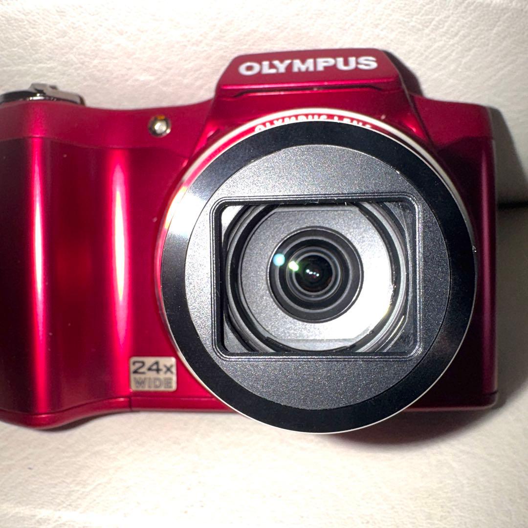 【匿名配送】動作確認済OLYMPUS SZ-14 レッド デジタルカメラ　箱