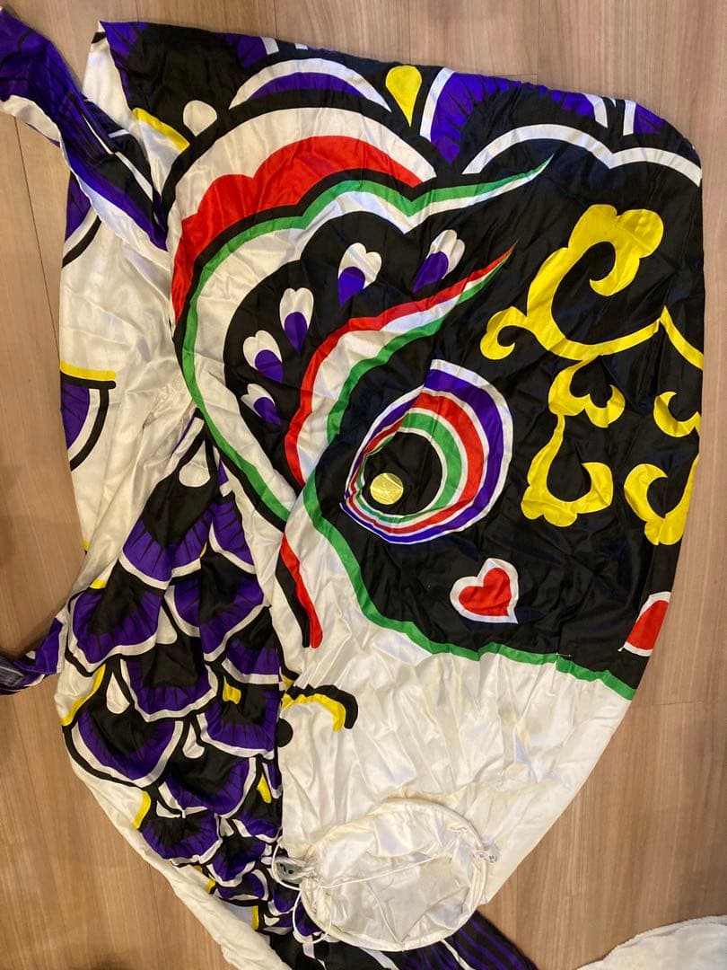 匿名配送❄︎こいのぼり、綾錦鯉4mセット、黒赤青