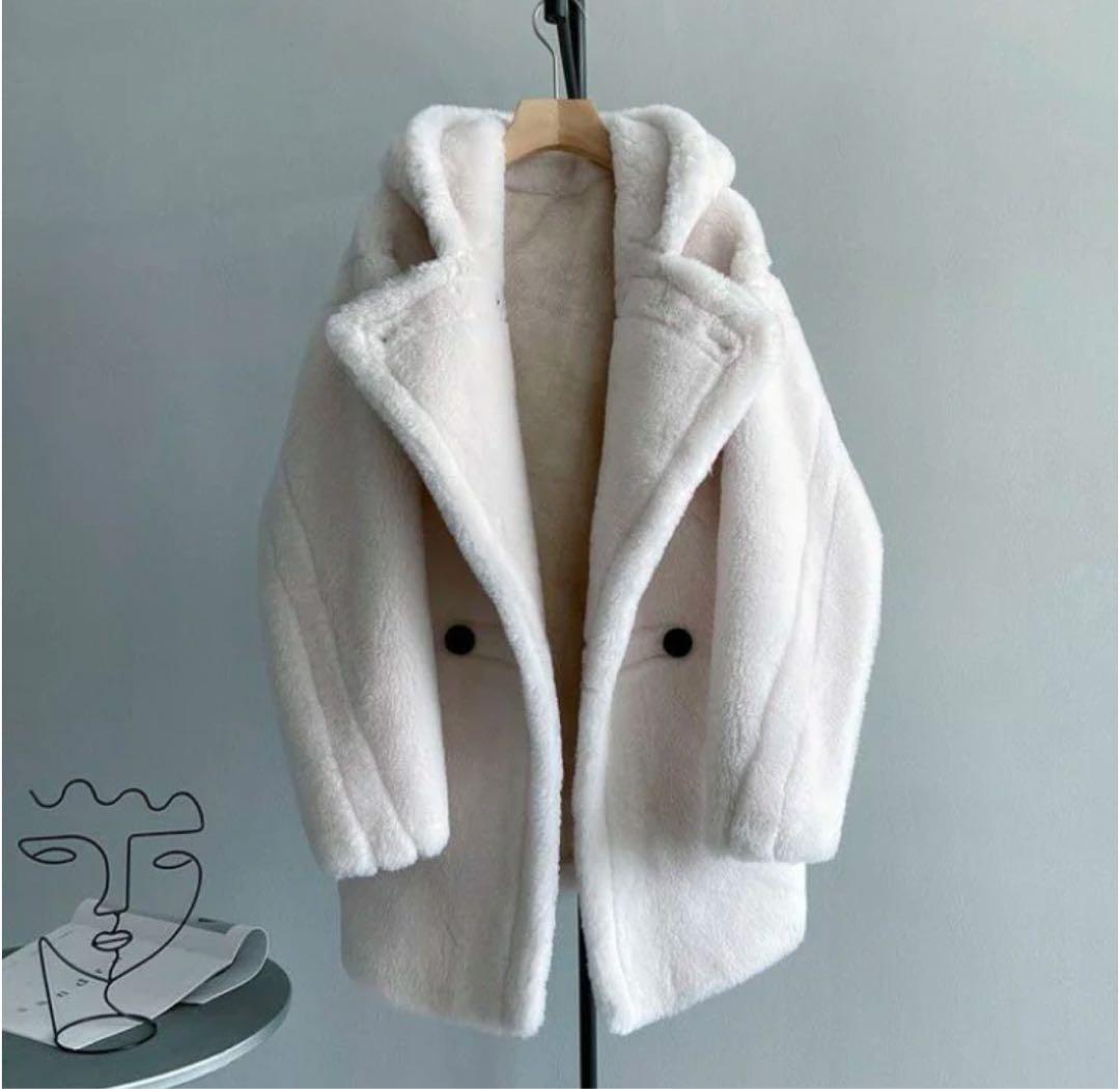 LiLiRena テディコート　フードコート