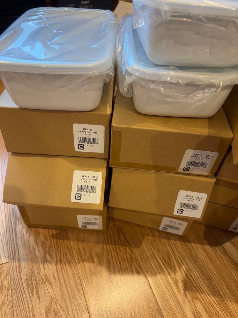 【未使用・長期自宅保管】野田琺瑯　深型　14点セット