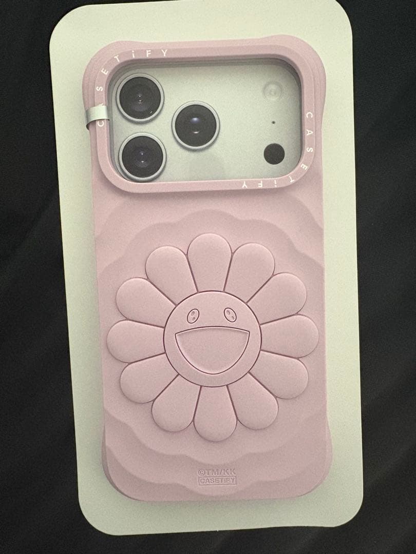 CASETiFY × 村上隆 iPhone17Pro用ケース　ピンク