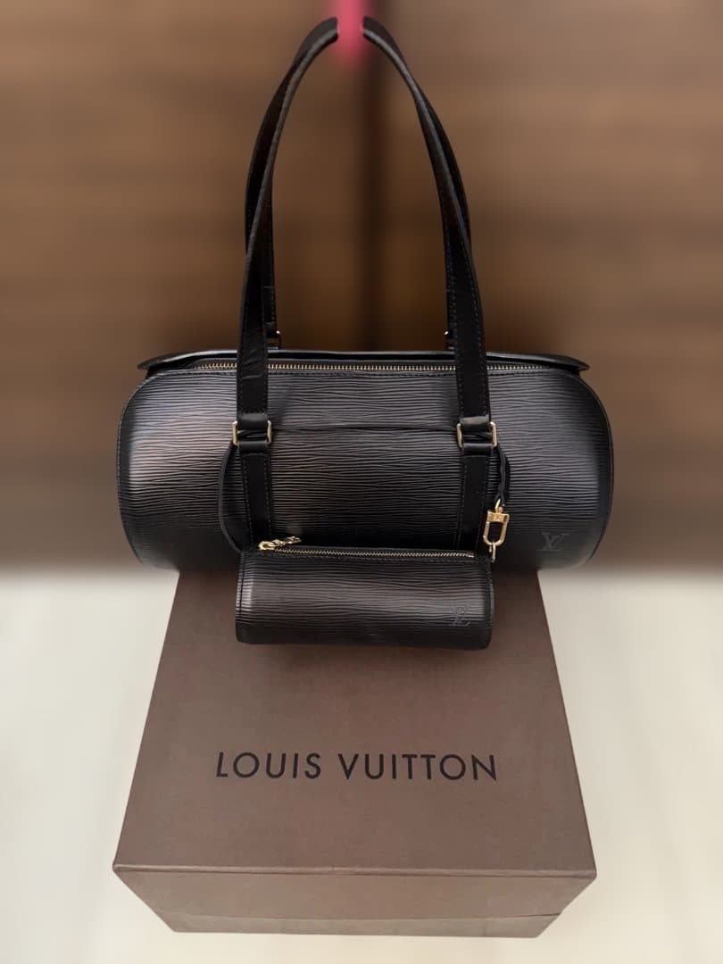 LOUIS VUITTON ヴィトン エピ スフロ 本革ハンドバッグミニボストン
