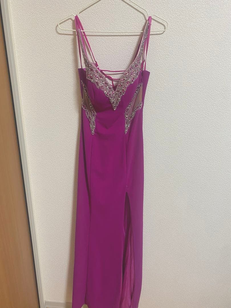 IRMA イルマ ロングドレス ビジュー付き キャバドレス