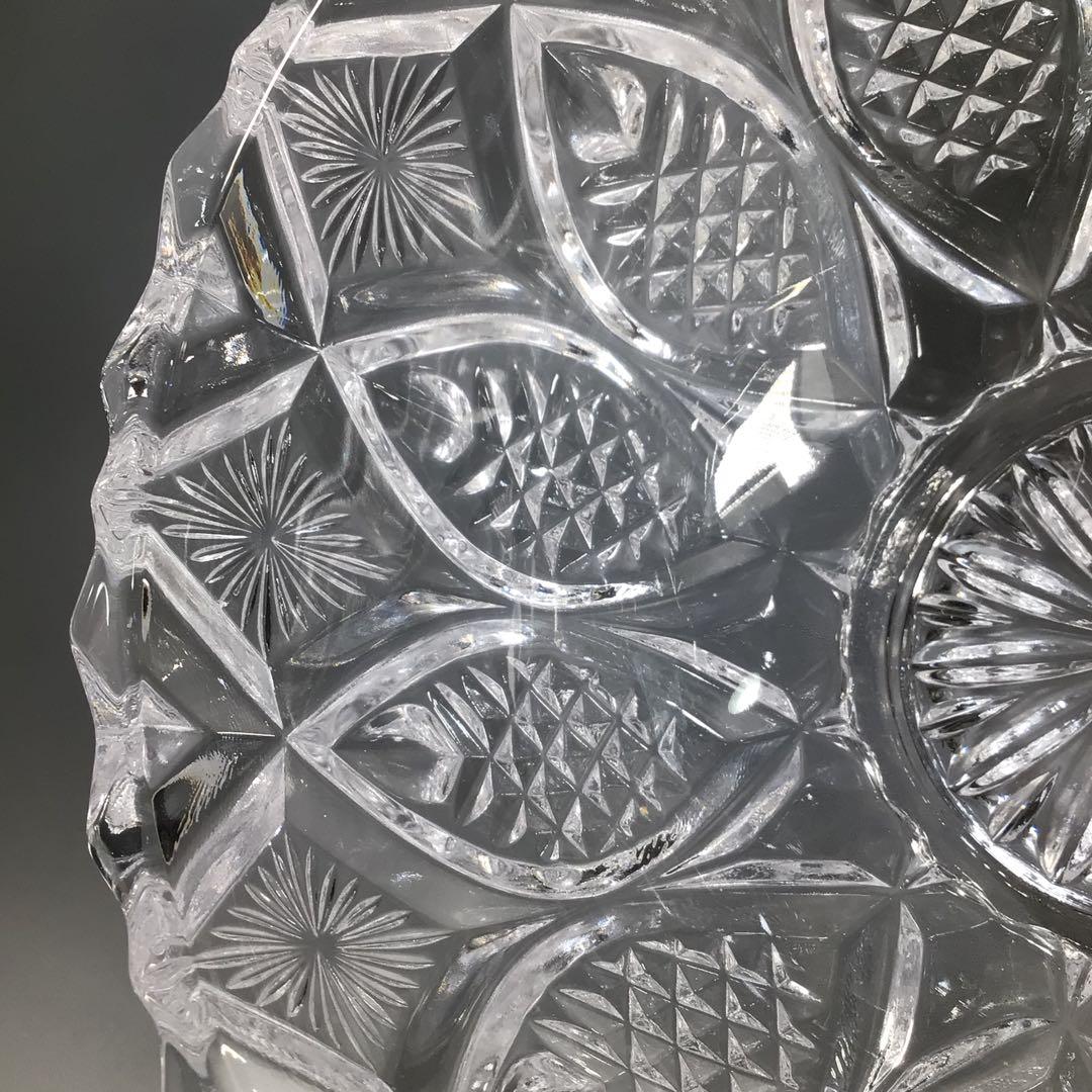 Ｍ９２７　水指　『水崎長寿造』『義山水指』　共箱　茶道具　ガラス工芸