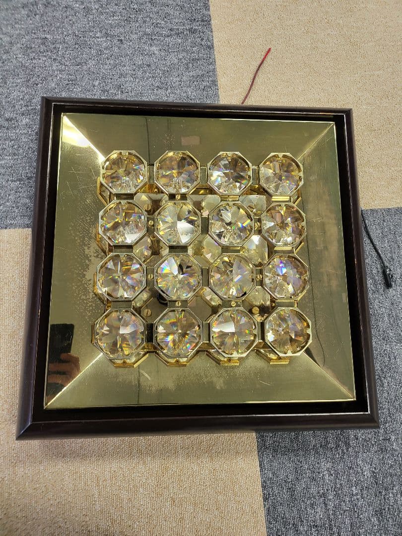 クリスタルシャンデリア ゴールド