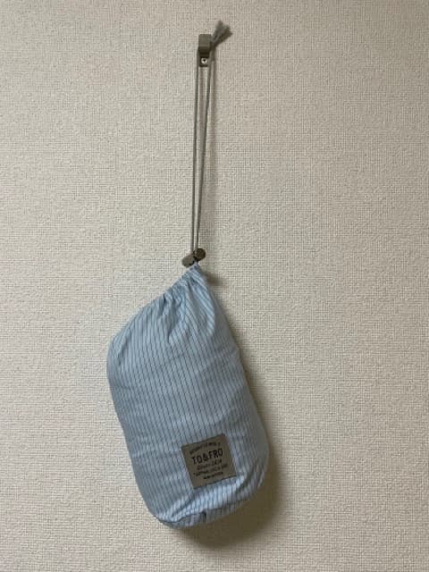 TO&FRO 超軽量 パッカプル 指穴 レインコート