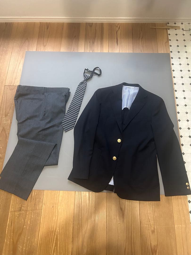 【SHIPS】ジャケットパンツネクタイセット150〜160