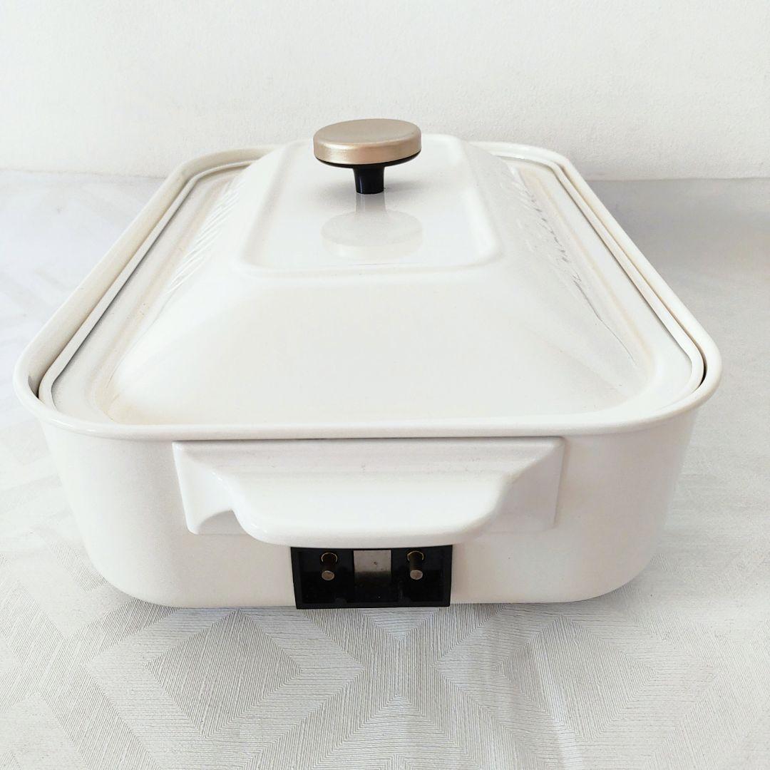 BRUNO コンパクトホットプレート ホワイト　BOE021