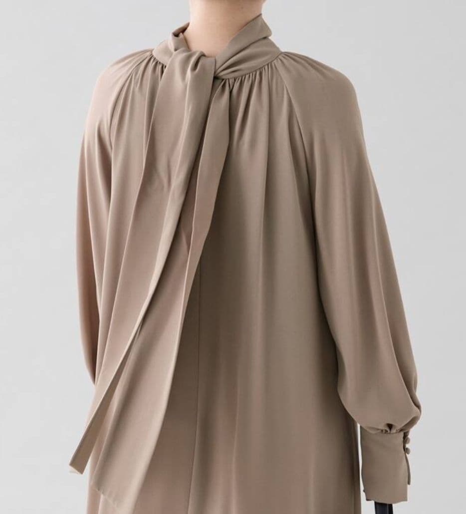 VERMEIL par iena　２wayボウタイワンピース