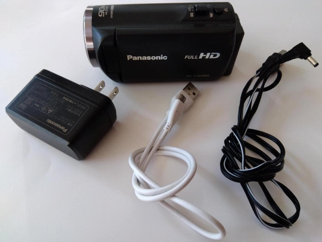 【ジャンク扱い】Panasonic HC-V360MS ビデオカメラ 本体
