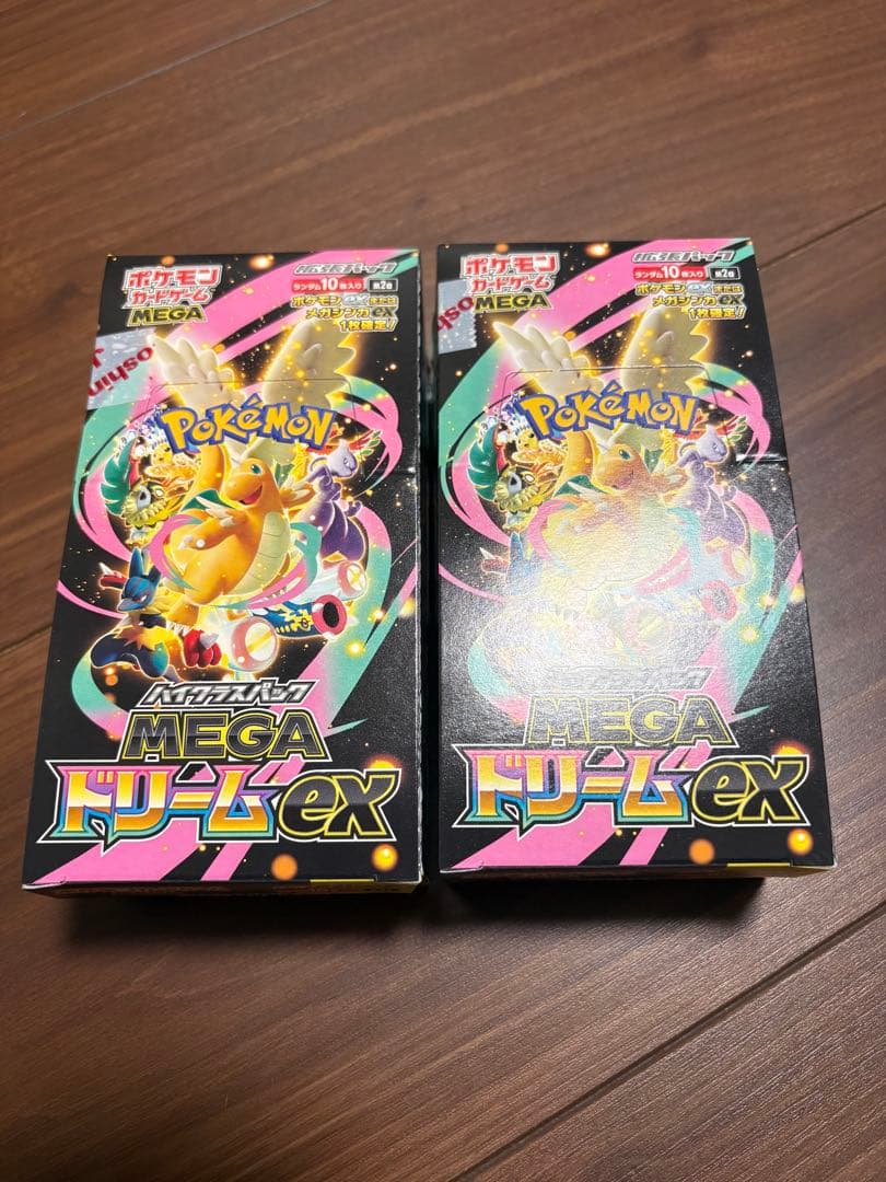 MEGAドリームEX 新品未開封BOX ペリペリ有り シュリンク無し