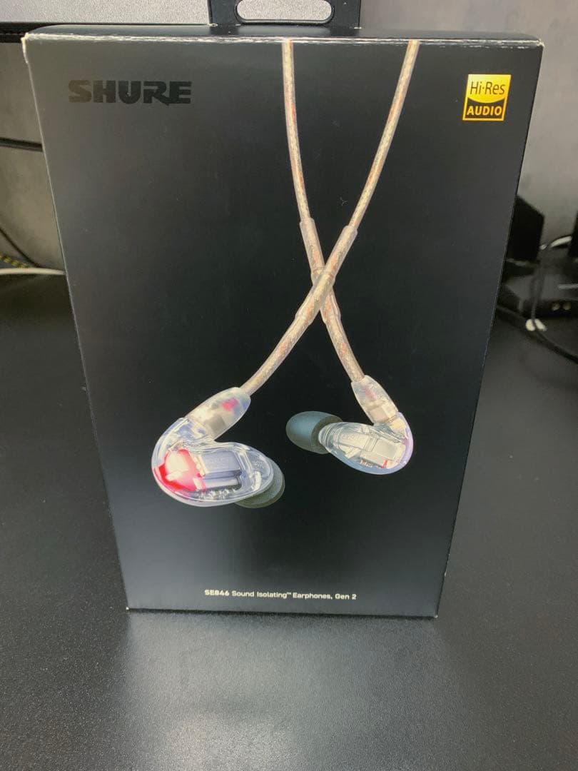 【値下中8/31まで】SHURE イヤホン 有線 SE846G2CL 第2世代