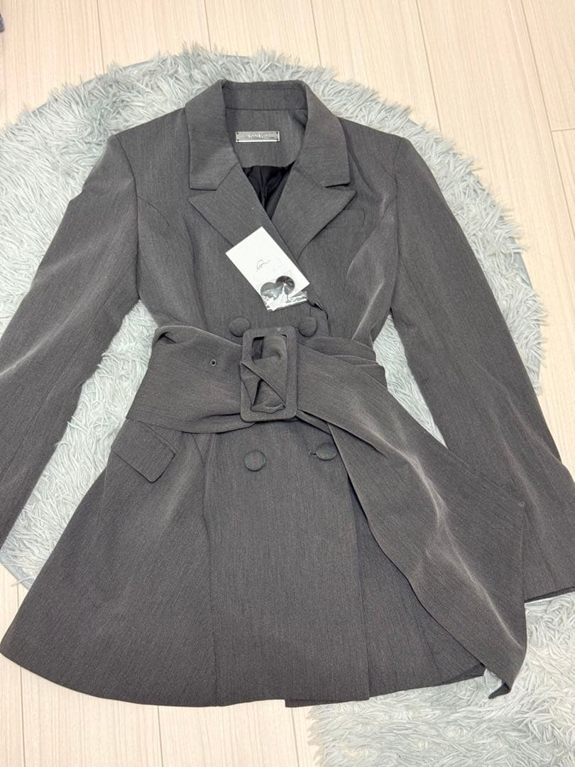 Melt the lady thick belt jacket 新品タグ付き