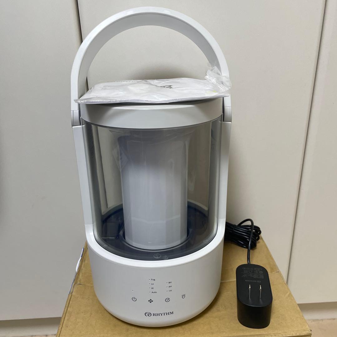 リズム　超音波式加湿器　ライトグレー　9YYA64RH08 新品未使用品