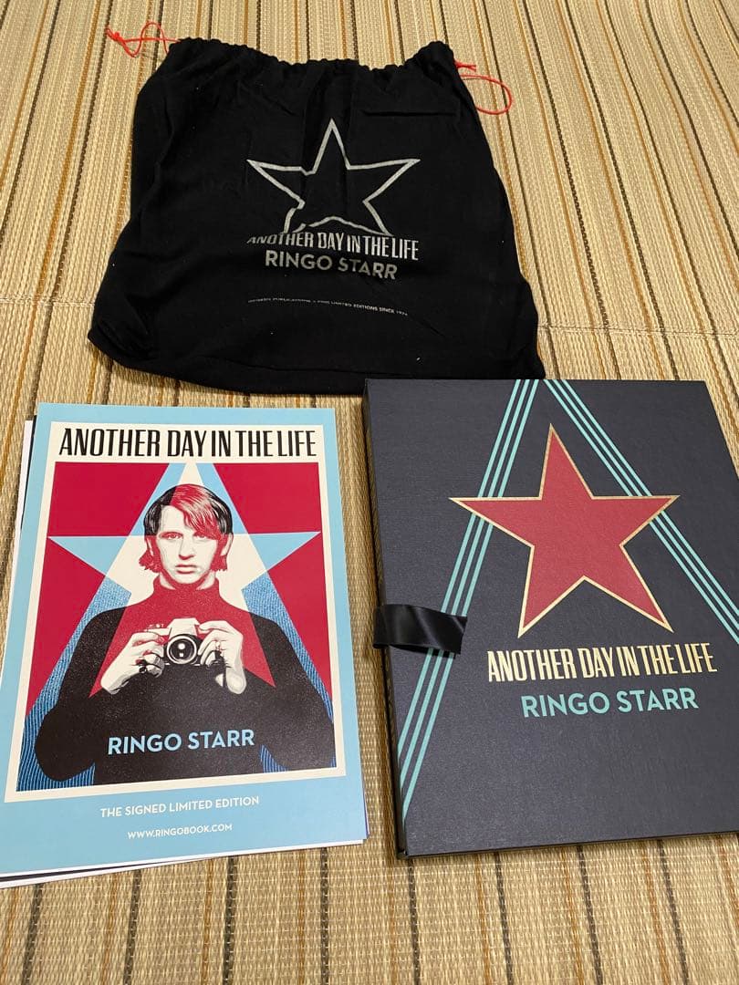 リンゴ・スター 直筆サイン入り豪華本 アナザー・デイ・イン・ザ・ライフ